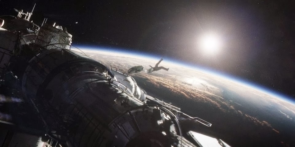 Another breathtaking image from "Gravity"