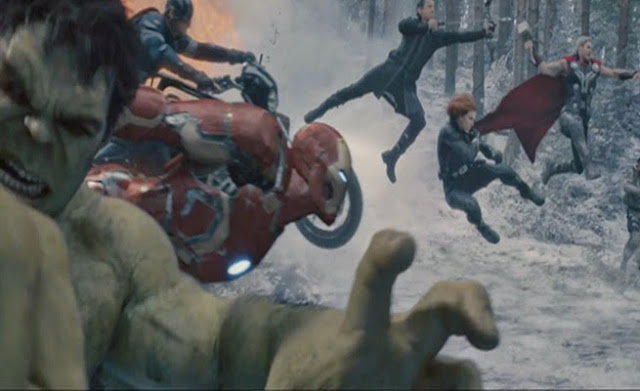 Five Avengers, captured in flight