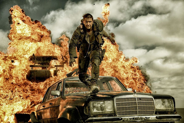 Tom Hardy stars in George Miller's explosive "Mad Max: Fury Road"
