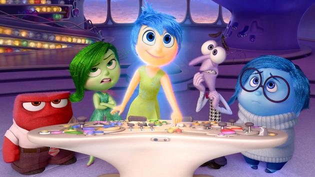 Five emotions wrestle with one another, and more, in "Inside Out"