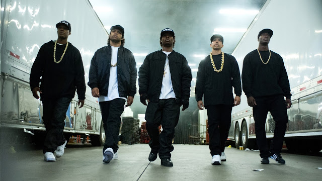 Ice Cube, Dr. Dre, and Eazy-E come "Straight Outta Compton" and into the multiplex