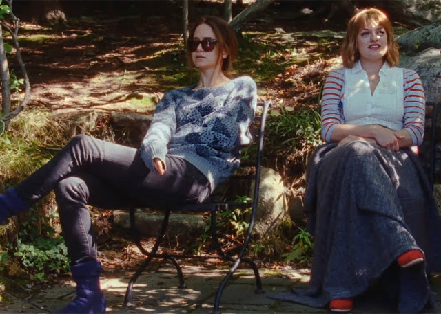 Katherine Waterston and Elisabeth Moss are so-called friends in "Queen of Earth"