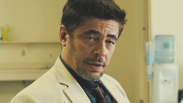 Benicio Del Toro isn't messing around as a ruthless hit man