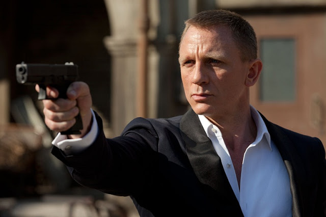 Daniel Craig as James Bond, Agent 007, in "Skyfall"