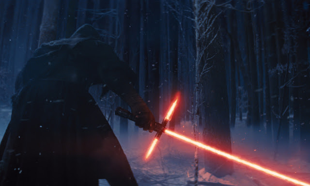 Kylo Ren has daddy issues, and a killer lightsaber