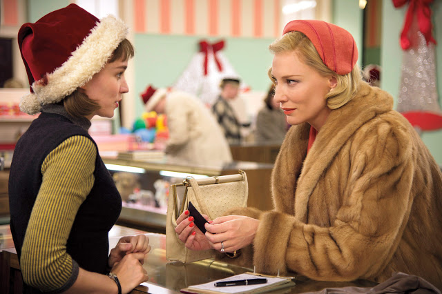 Rooney Mara and Cate Blanchett star in Todd Haynes's "Carol"