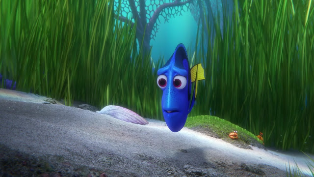 Dory searches for her parents and her self