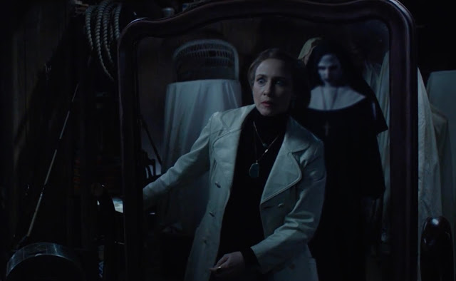 Vera Farmiga is haunted by demons in "The Conjuring 2"
