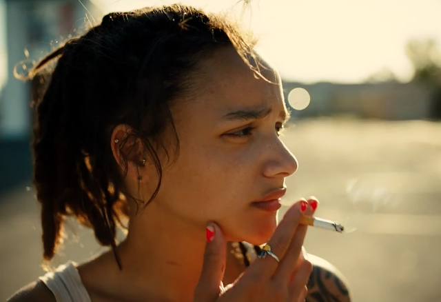 Sasha Lane is a woman on the road in "American Honey"