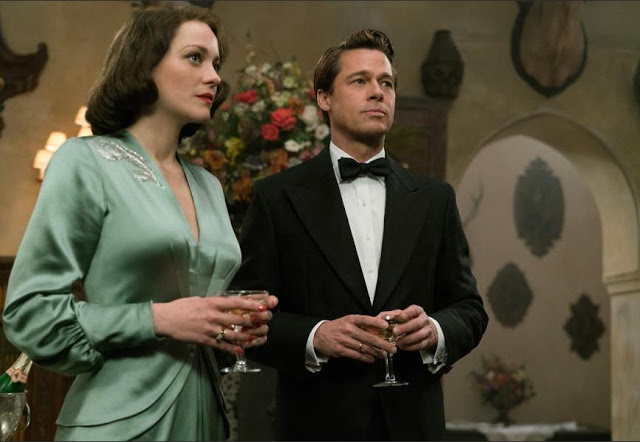 Marion Cotillard and Brad Pitt are spies with secrets in "Allied"