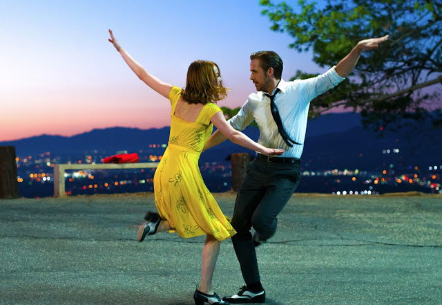 Emma Stone and Ryan Gosling in Damien Chazelle's magnificent "La La Land"