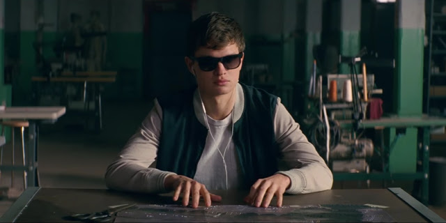 Ansel Elgort is an unflappable wheelman in Edgar Wright's "Baby Driver"