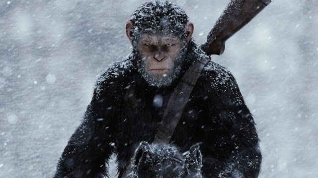 Andy Serkis' Caesar is on a mission in "War for the Planet of the Apes"