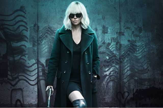 Charlize Theron is cool as ice in "Atomic Blonde"