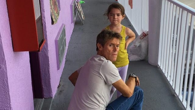 Willem Dafoe and Brooklynn Kimberly Prince in "The Florida Project"