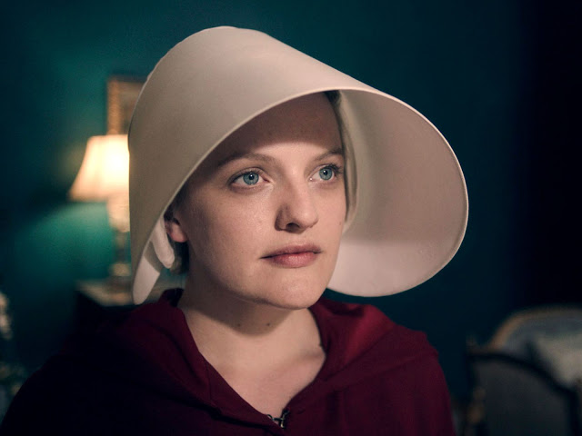 Elisabeth Moss in "The Handmaid's Tale"