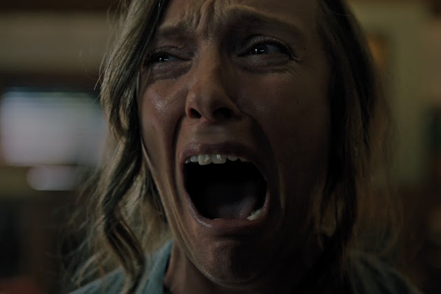 Toni Collette is terrorized and terrifying in "Hereditary"