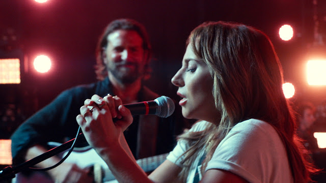 Lady Gaga and Bradley Cooper in "A Star Is Born"