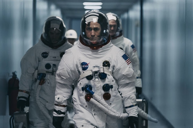 Ryan Gosling shoots for the moon in "First Man".