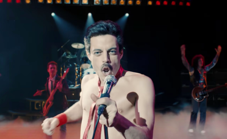 Rami Malek in "Bohemian Rhapsody"