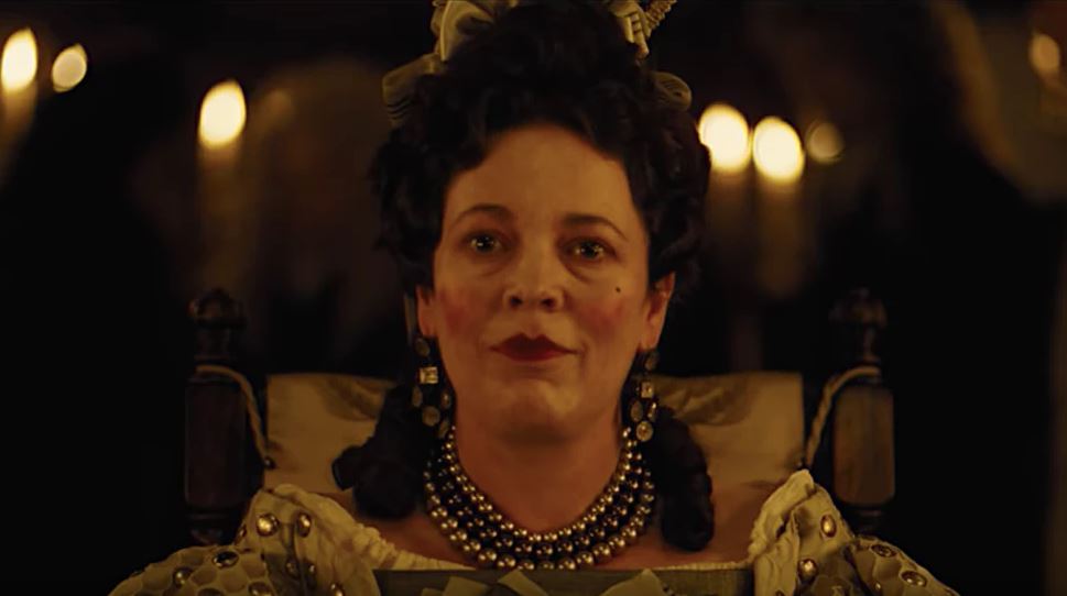 Olivia Colman in "The Favourite"