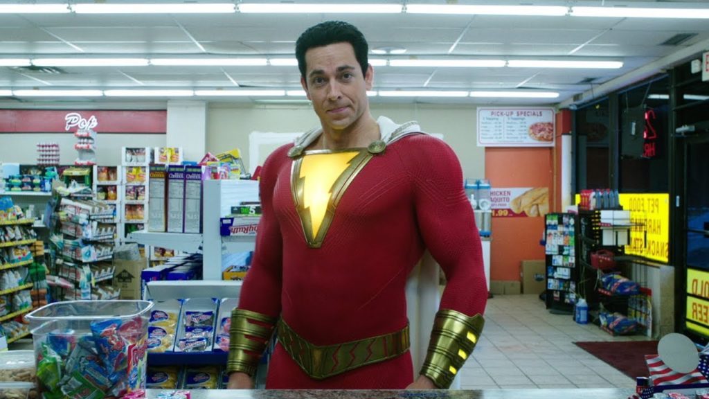 Zachary Levi in "Shazam!"