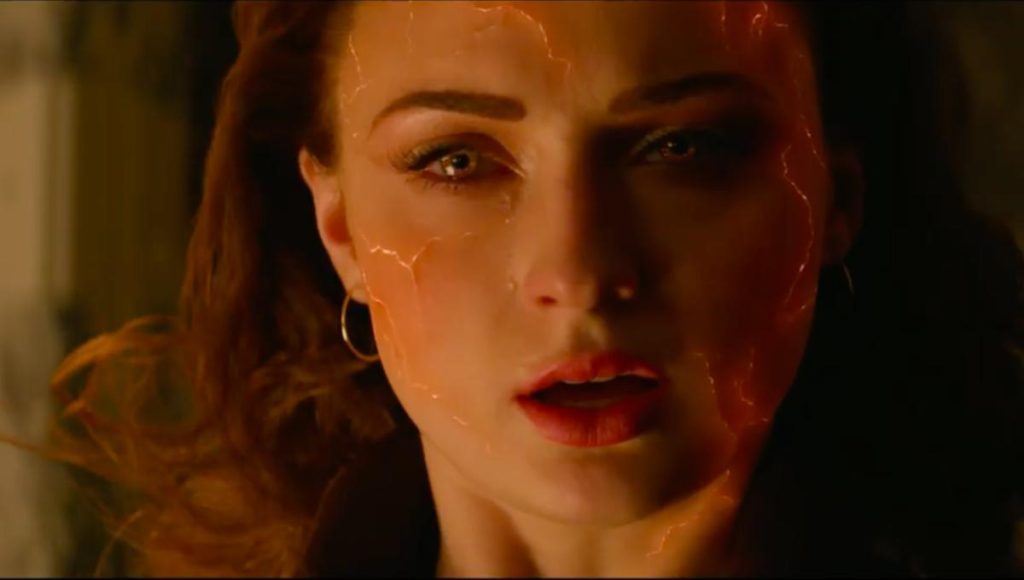 Sophie Turner as Jean Grey in "Dark Phoenix"