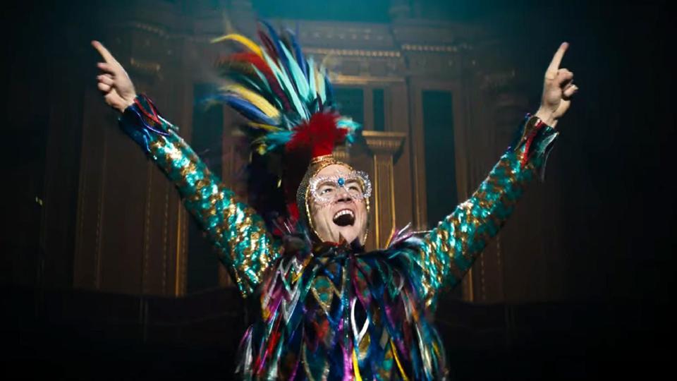 Taron Egerton in "Rocketman"