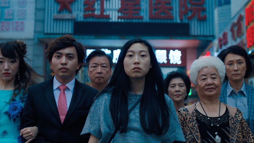 Awkwafina and others in Lulu Wang's "The Farewell"