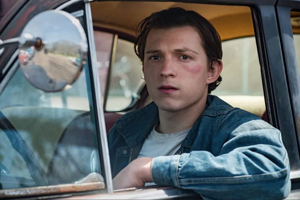 Tom Holland in "The Devil All the Time"