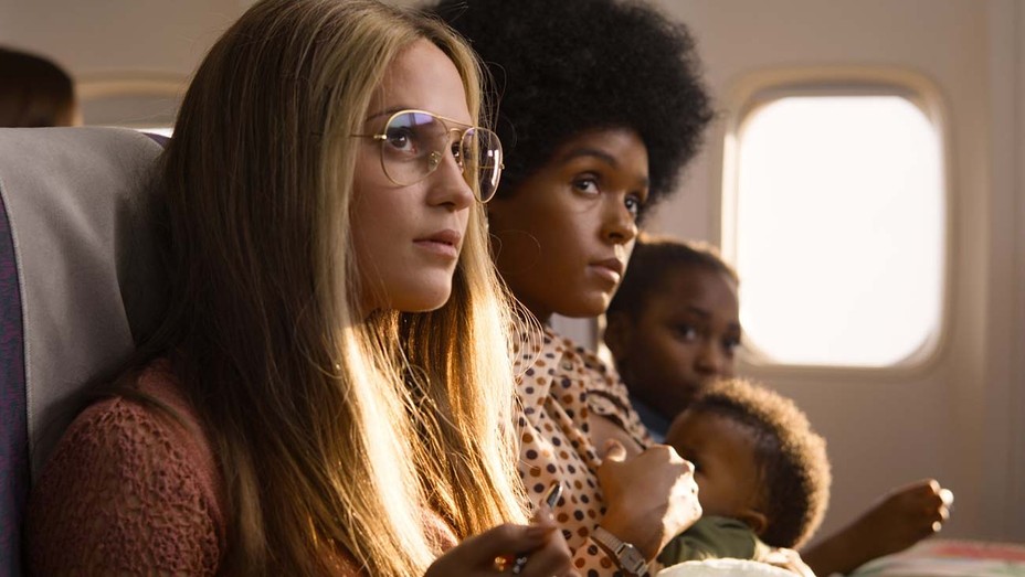 Alicia Vikander and Janelle Monáe in "The Glorias"