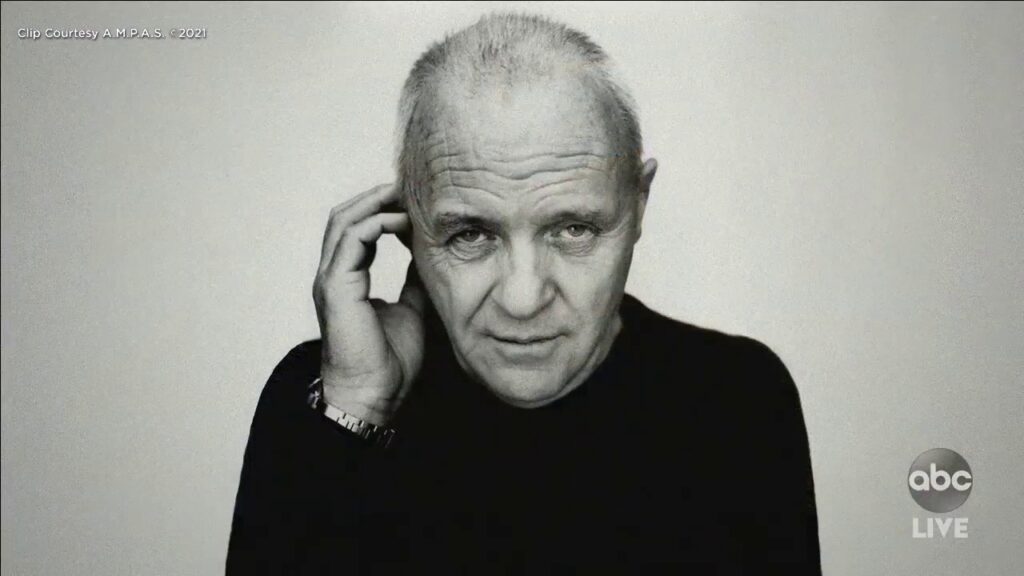 Anthony Hopkins (not) appearing at the Oscars