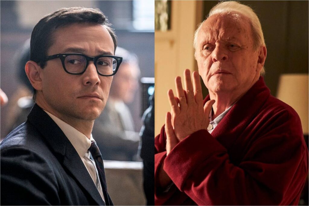 Joseph Gordon-Levitt in The Trial of the Chicago 7; Anthony Hopkins in The Father
