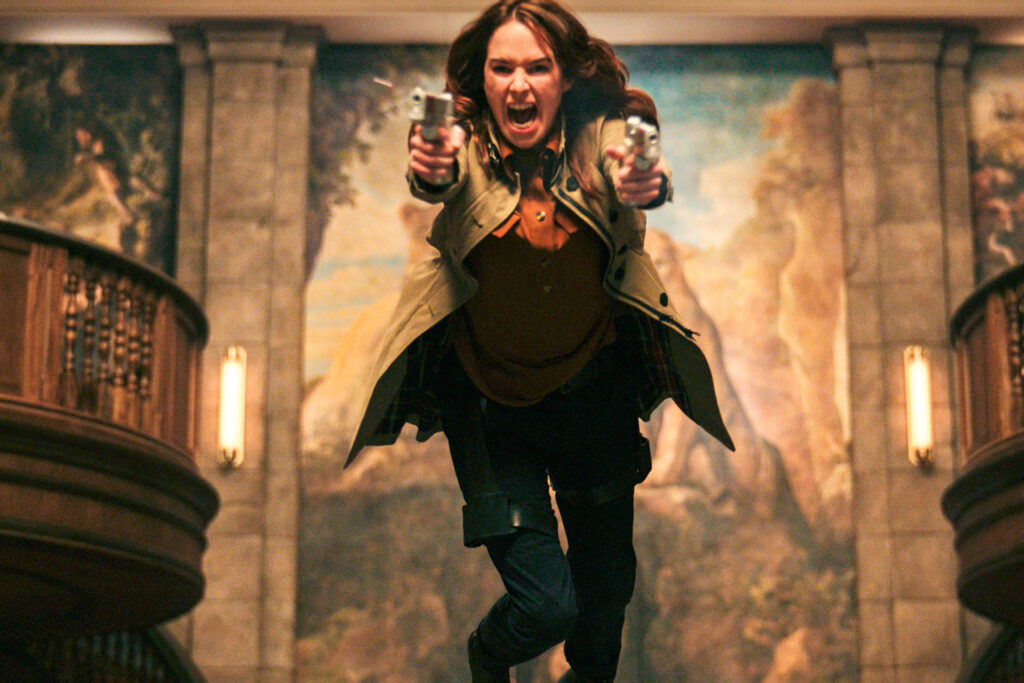 Lena Headey in Gunpowder Milkshake