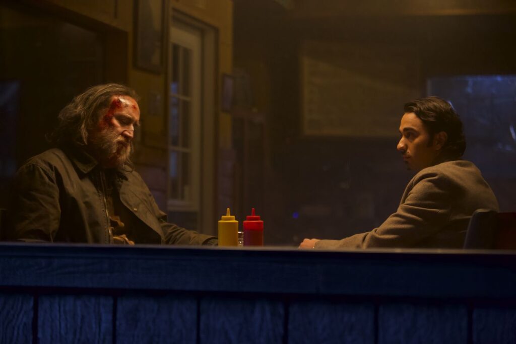 Nicolas Cage and Alex Wolff in Pig