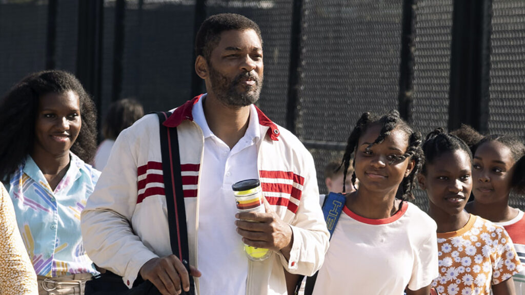 Will Smith and his brood in King Richard