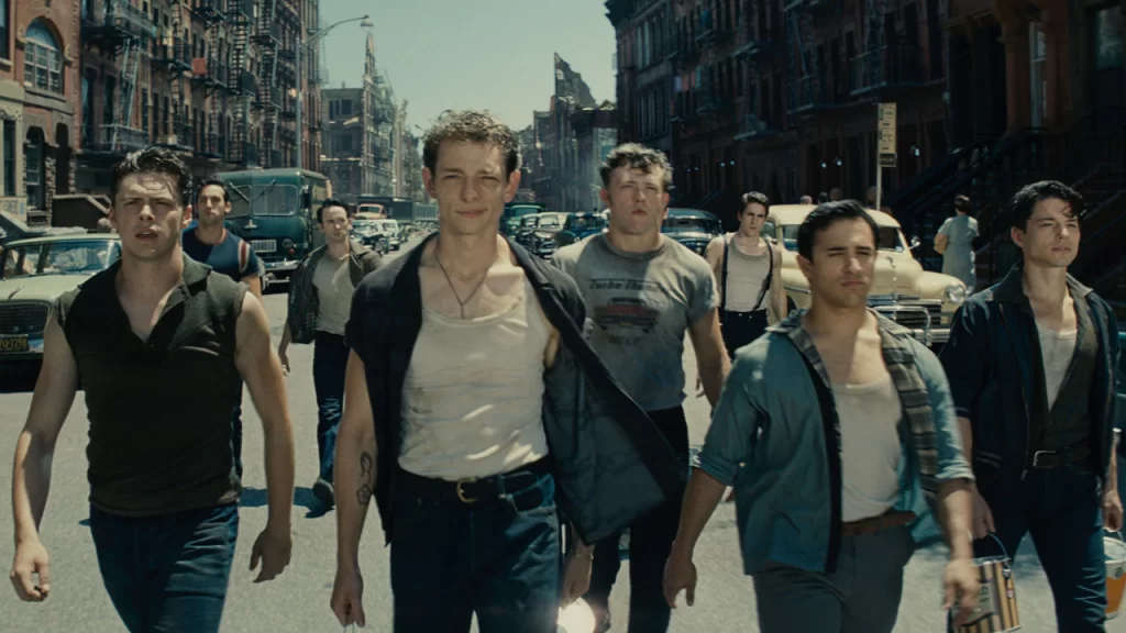 Mike Faist and his gang of Jets in West Side Story