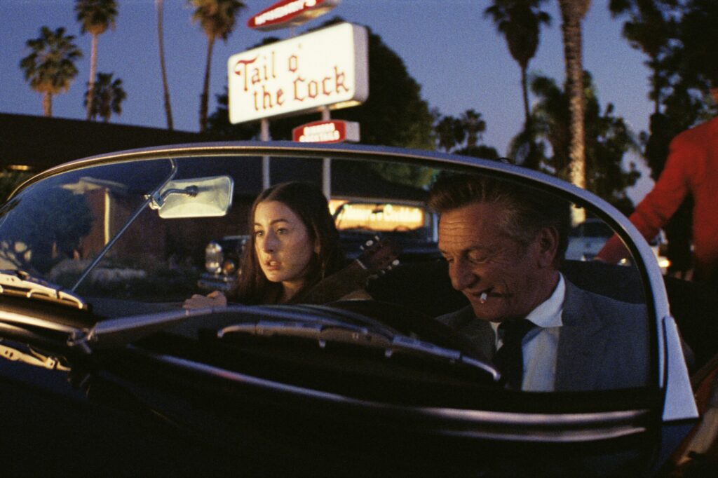 Alana Haim and Sean Penn in Licorice Pizza