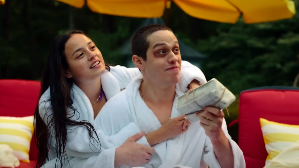Chase Sui Wonders and Pete Davidson in Bodies Bodies Bodies