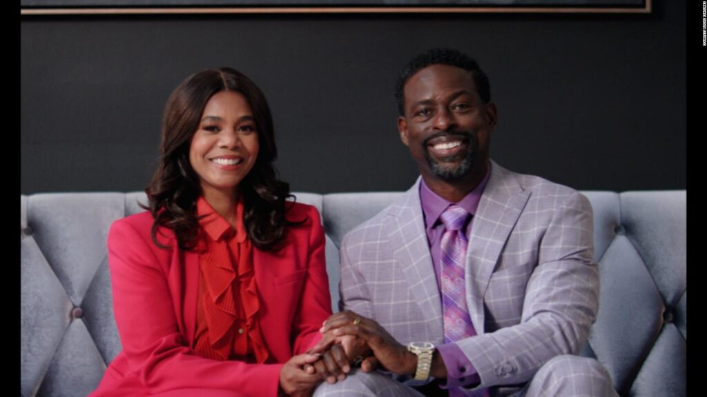 Regina Hall and Sterling K. Brown in Honk for Jesus, Save Your Soul