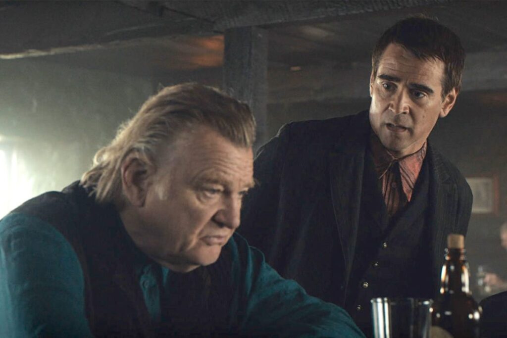 Brendan Gleeson and Colin Farrell in The Banshees of Inisherin