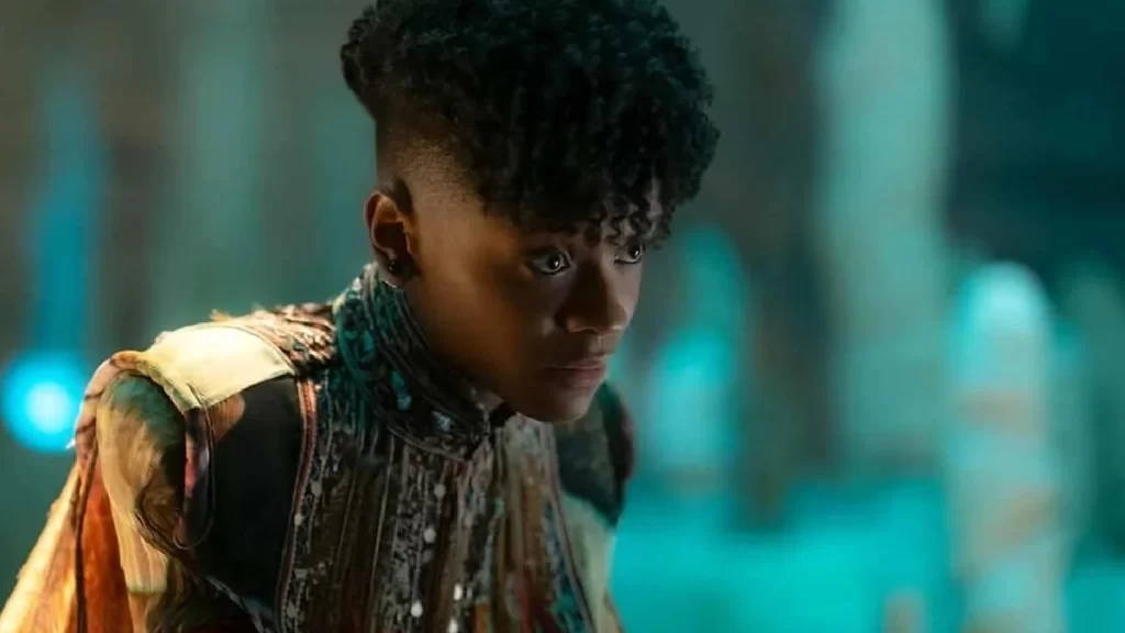 Letitia Wright in Black Panther: Wakanda Forever