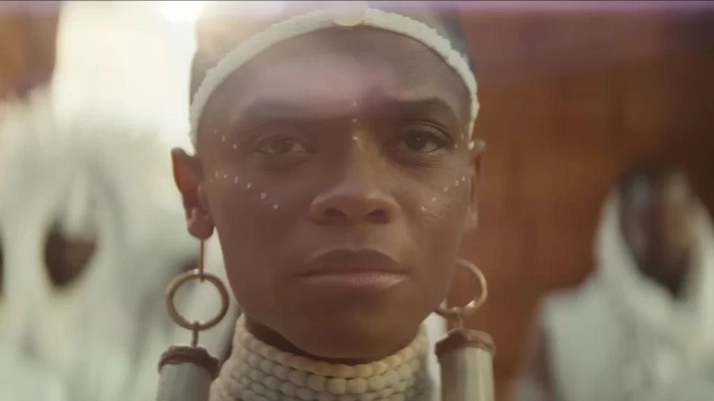 Letitia Wright in Black Panther: Wakanda Forever