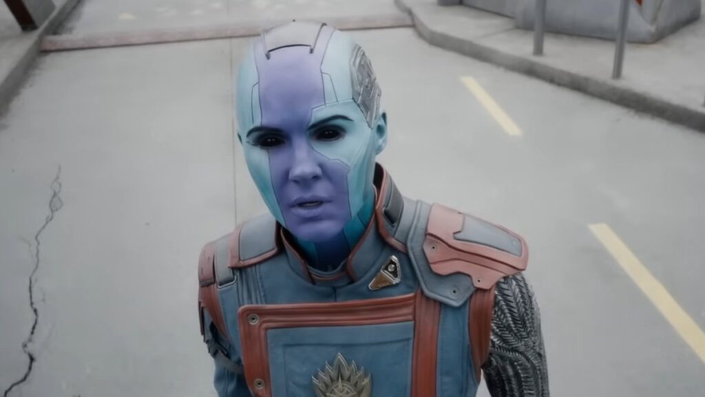 Karen Gillan in Guardians of the Galaxy, Vol. 3