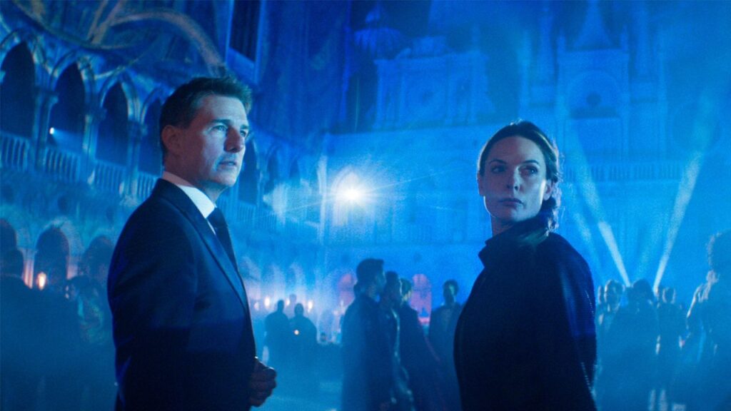 Tom Cruise and Rebecca Ferguson in Mission: Impossible, Dead Reckoning, Part One