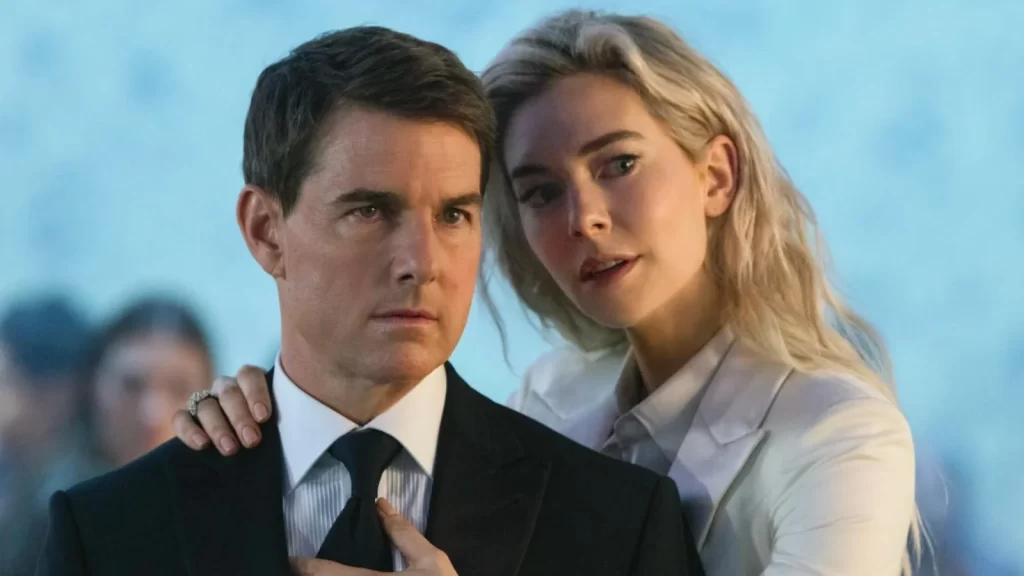 Tom Cruise and Vanessa Kirby in Mission: Impossible, Dead Reckoning, Part One