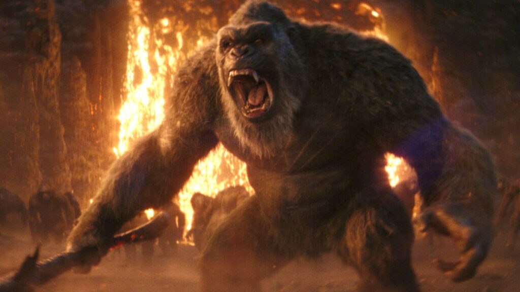 A scene from Godzilla x Kong: The New Empire
