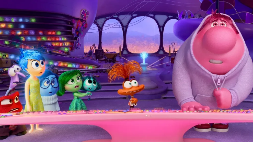 A scene from Inside Out 2