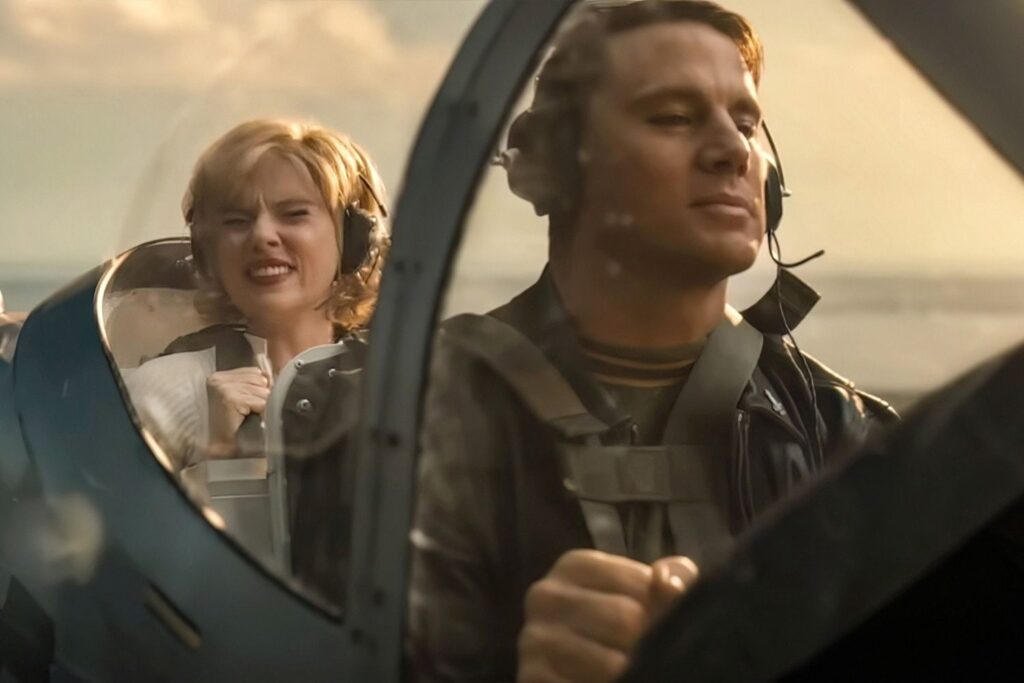 Scarlett Johansson and Channing Tatum in Fly Me to the Moon