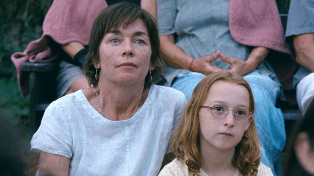 Julianne Nicholson and Zoe Ziegler in Janet Planet